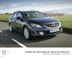 Mazda wins Best Used Car award
