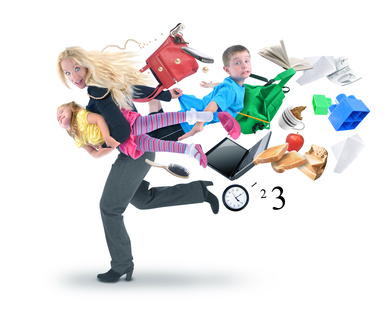 Flexible workers are less stressed as their hours work in tandem with their other obligations